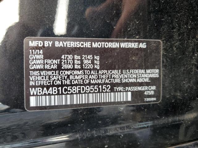 WBA4B1C58FD955152 BMW 435 I Gran Coupe