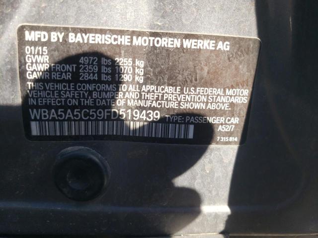 WBA5A5C59FD519439 BMW 528 I
