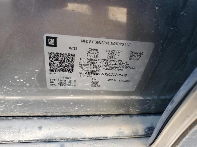 5GAERBKWXKJ120668 Buick Enclave Essence