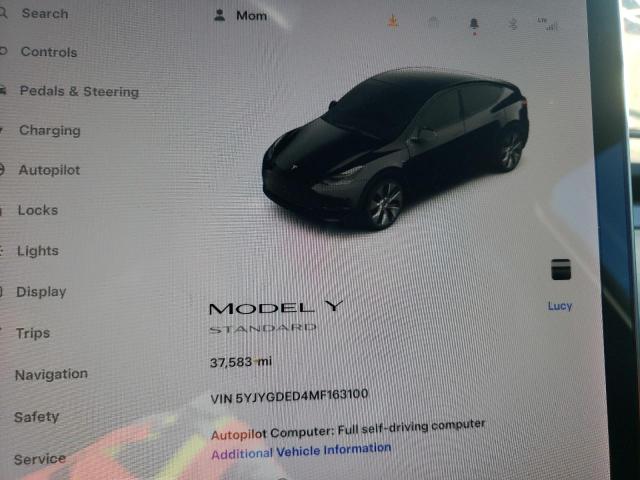 5YJYGDED4MF163100 Tesla Model Y