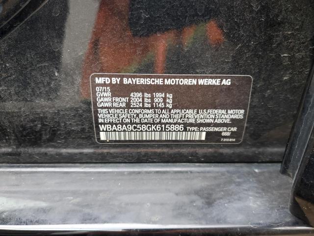 WBA8A9C58GK615886 BMW 320 I