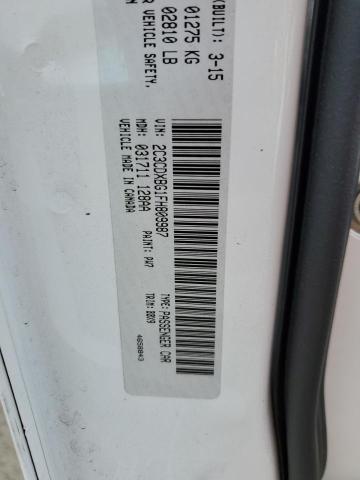 2C3CDXBG1FH809987 Dodge Charger Se