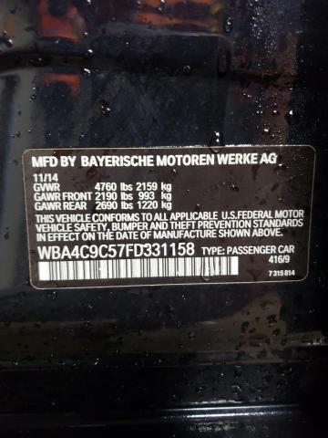 WBA4C9C57FD331158 BMW 428 Xi Gran Coupe Sulev