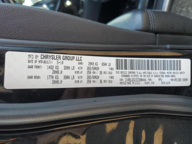 1C4RDJDG1EC508444 Dodge DURANGO LIMITED