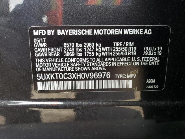 5UXKT0C3XH0V96976 BMW X5 Xdr40e