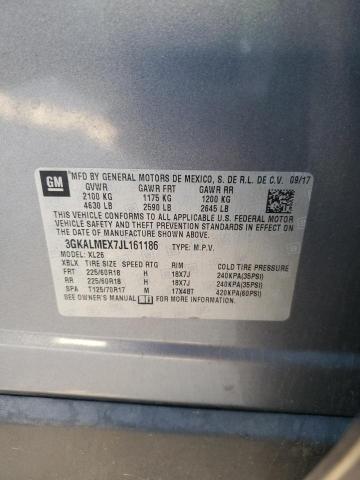 3GKALMEX7JL161186 GMC Terrain Sle