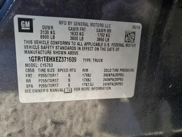 1GTR1TEHXEZ371609 GMC Sierra C1500