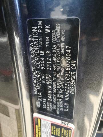 KNAE35LC9L6078047 KIA STINGER GT