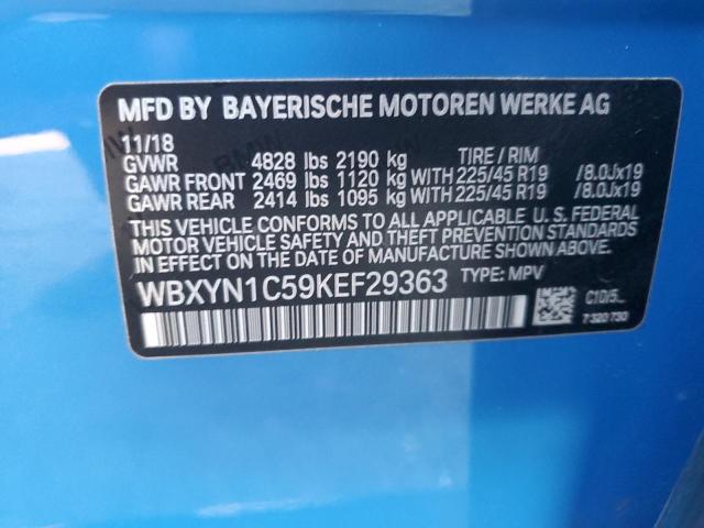 WBXYN1C59KEF29363 BMW X2 M35i