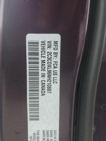 2C3CDXL96NH210887 Dodge Charger Srt Hellcat