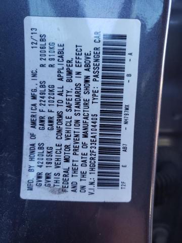 1HGCR2F33EA104405 Honda ACCORD LX