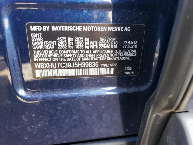 WBXHU7C39J5H39836 BMW X1 Sdrive28i