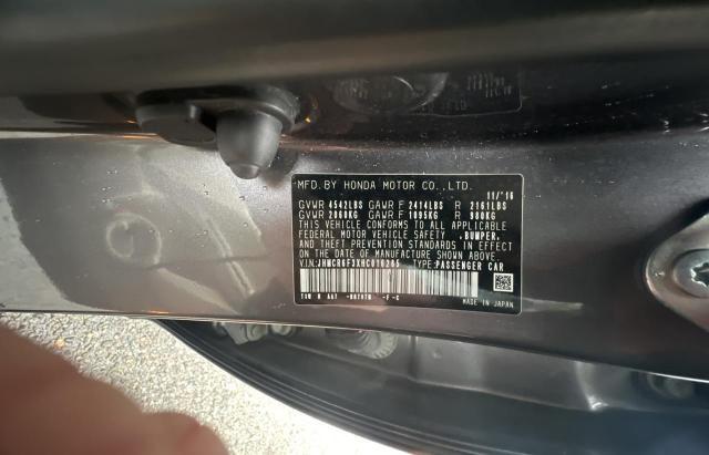 JHMCR6F3XHC016285 Honda ACCORD HYBRID
