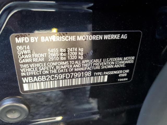 WBA6B2C59FD799198 BMW 650 I Gran Coupe