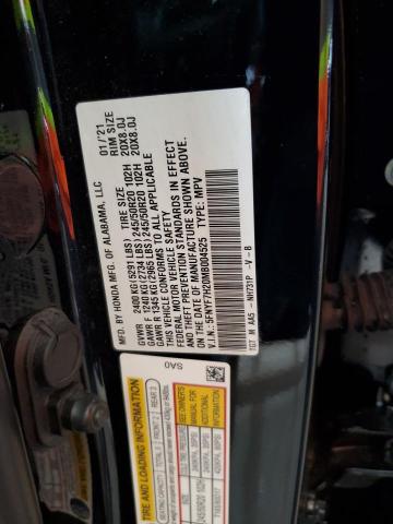 5FNYF7H20MB004525 Honda Passport Sport
