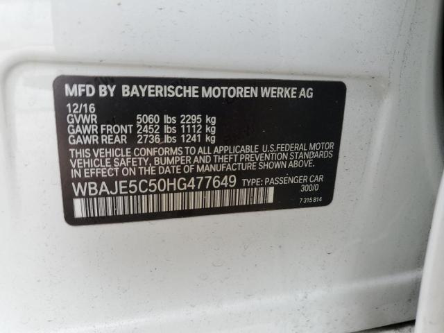 WBAJE5C50HG477649 BMW 540 I