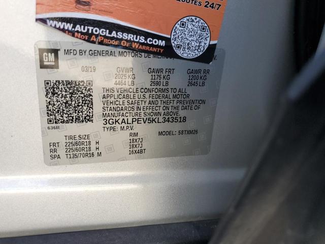 3GKALPEV5KL343518 GMC Terrain Slt
