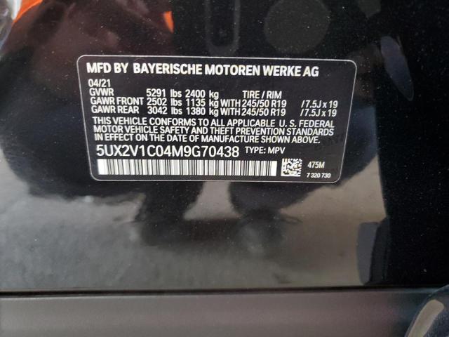 5UX2V1C04M9G70438 BMW X4 Xdrive30i