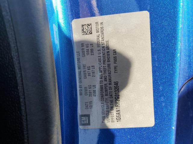 1G6AN1RY2G0132646 Cadillac ATS-V