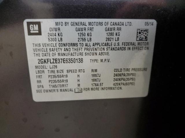 2GKFLZE37E6350138 GMC Terrain Denali