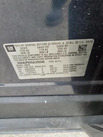 3GKALPEX8JL339348 GMC Terrain Slt