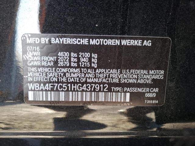 WBA4F7C51HG437912 BMW 430i Gran Coupe