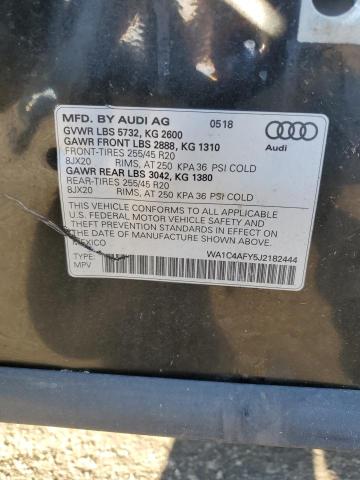 WA1C4AFY5J2182444 Audi Sq5 Prestige