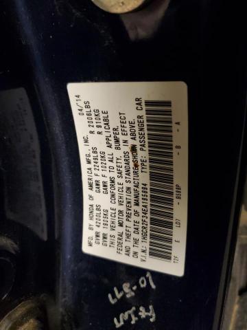 1HGCR2F34EA195894 Honda ACCORD LX