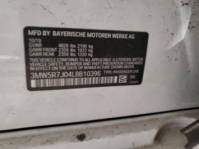 3MW5R7J04L8B10396 BMW 330XI