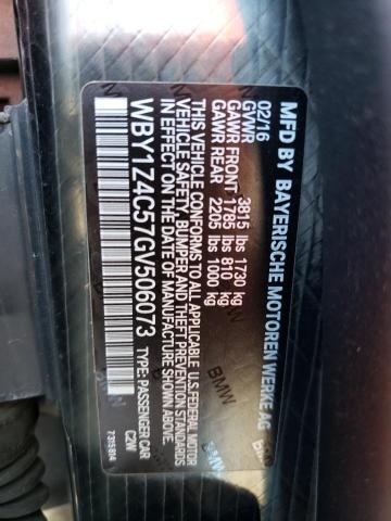 WBY1Z4C57GV506073 BMW I3 REX