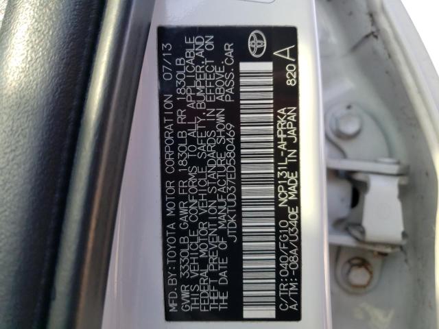 JTDKTUD37ED580469 Toyota Yaris