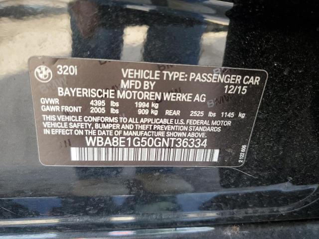 WBA8E1G50GNT36334 BMW 320 I