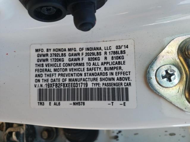 19XFB2F8XEE031719 Honda CIVIC EX