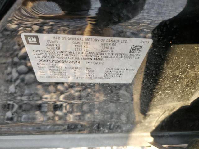 2GKFLPE39G6123914 GMC Terrain Slt