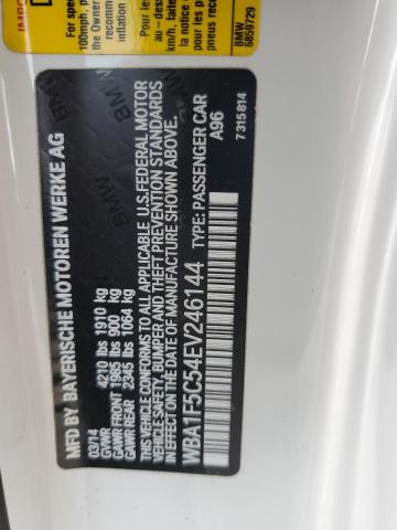 WBA1F5C54EV246144 BMW 228 I