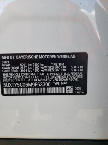 5UXTY5C06M9F63300 BMW X3 Xdrive30i