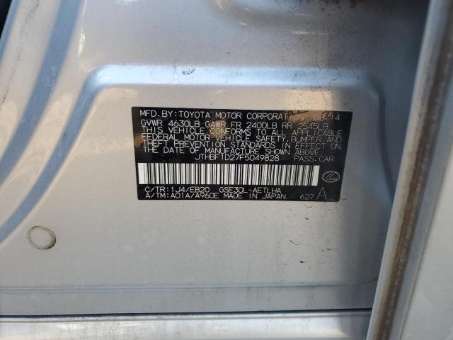 JTHBF1D27F5049828 Lexus IS 250