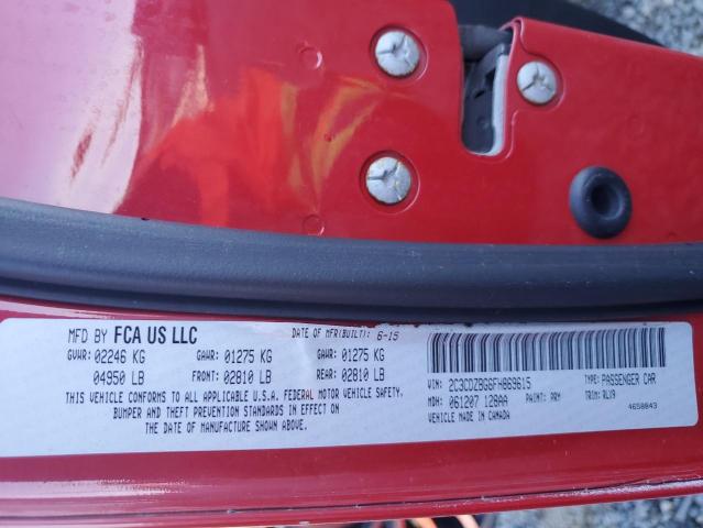 2C3CDZBG6FH869615 Dodge Challenger Sxt Plus