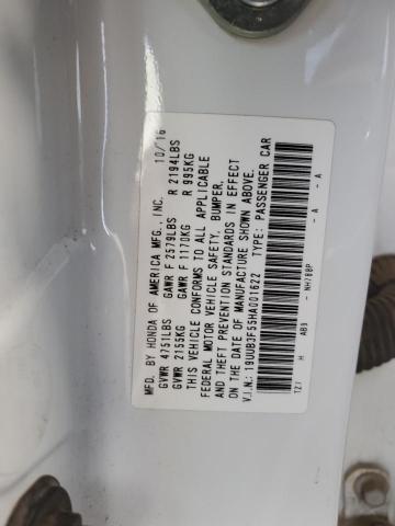 19UUB3F55HA001622 Acura TLX TECH