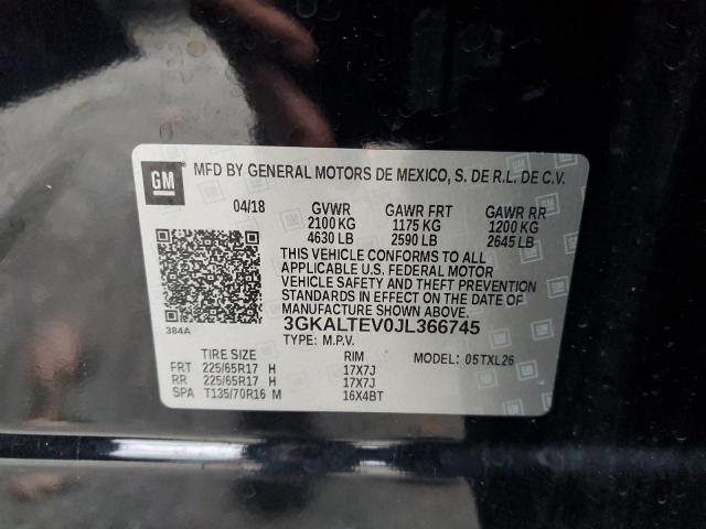 3GKALTEV0JL366745 GMC TERRAIN SL