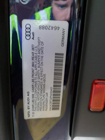 WAUK2BF23PN033401 Audi A6 PREMIUM