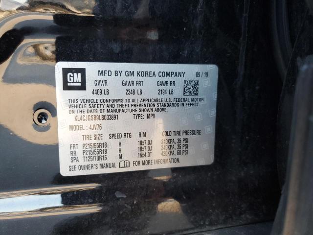 KL4CJGSB9LB033891 Buick Encore Essence