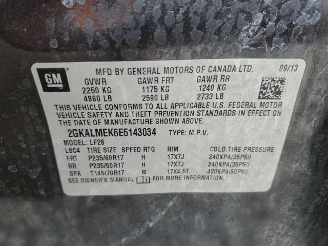 2GKALMEK6E6143034 GMC Terrain Sle