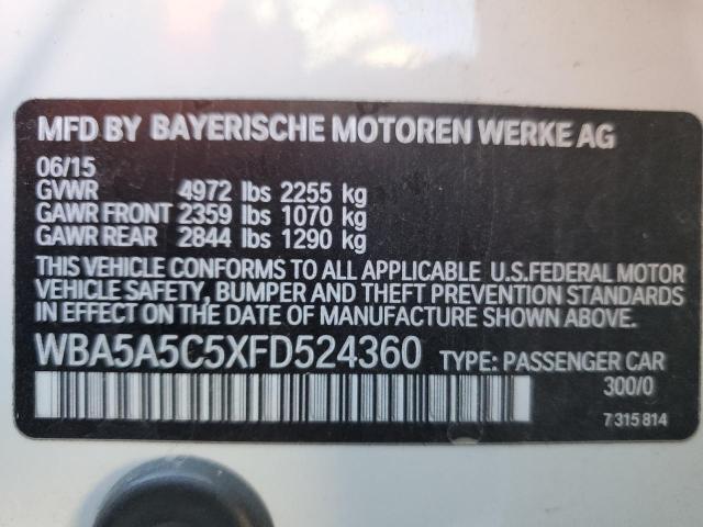 WBA5A5C5XFD524360 BMW 528 I