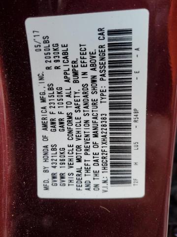 1HGCR2F1XHA228383 Honda Accord Sport Special Edition