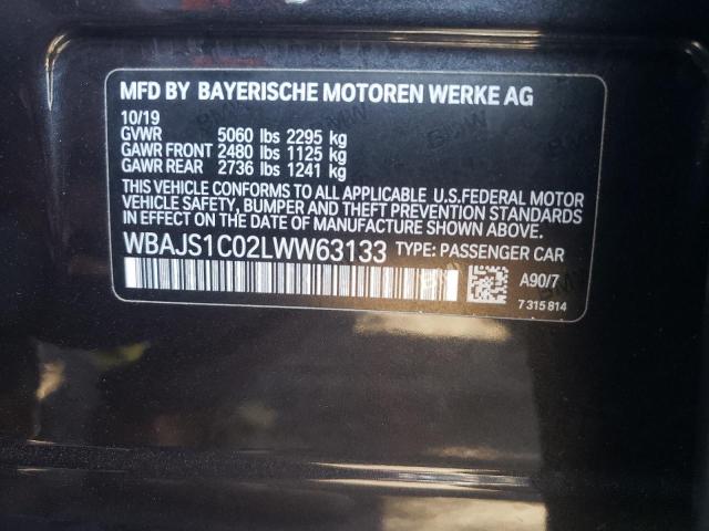 WBAJS1C02LWW63133 BMW 540 I