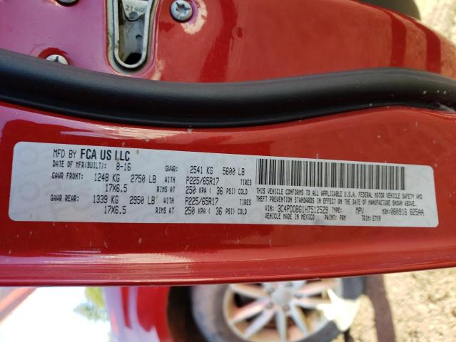 3C4PDDBG1HT512529 Dodge Journey Sxt