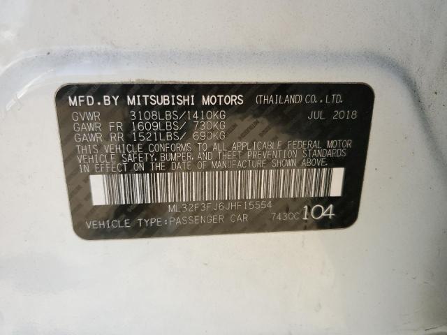 ML32F3FJ6JHF15554 Mitsubishi Mirage G4 Es
