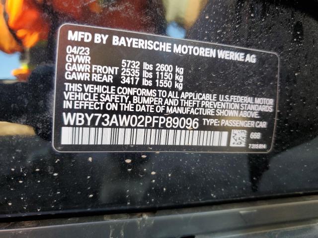 WBY73AW02PFP89096 BMW I4 Edrive40