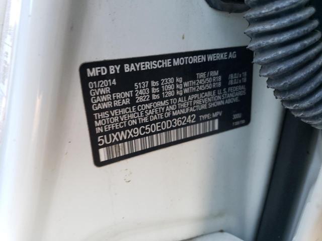 5UXWX9C50E0D36242 BMW X3 Xdrive28i